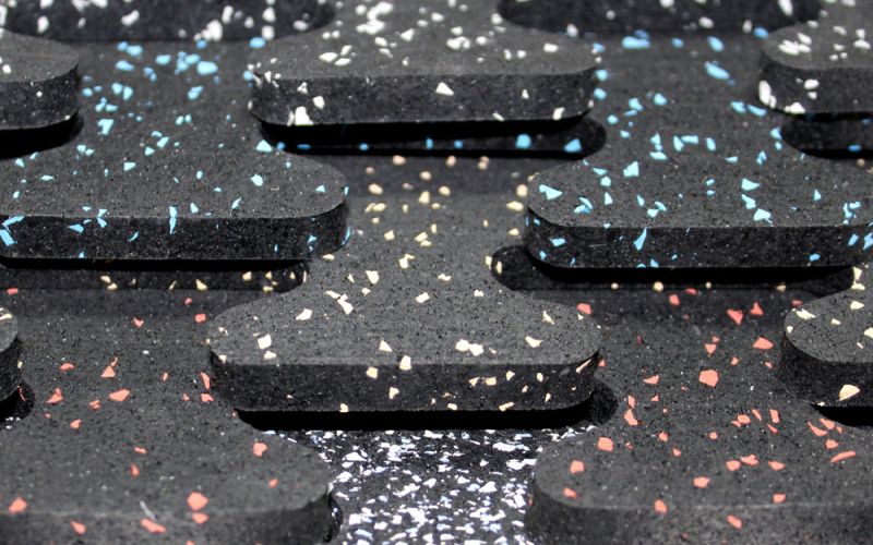 rubber sports flooring