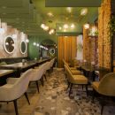 Chroma Baffles Render Restaurant