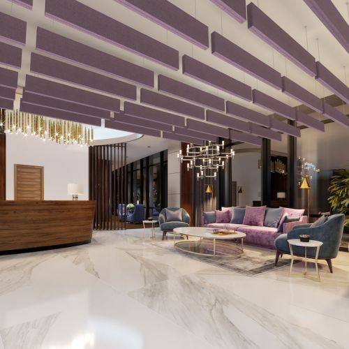 Acoustical Ceiling Baffle