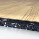 Probase acoustical rubber used linoleum