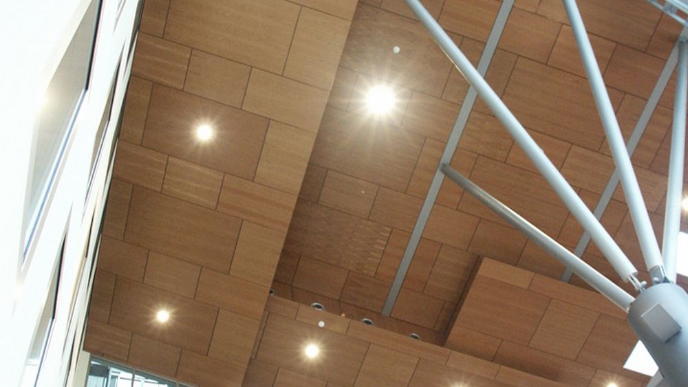 wood ceiling treatments