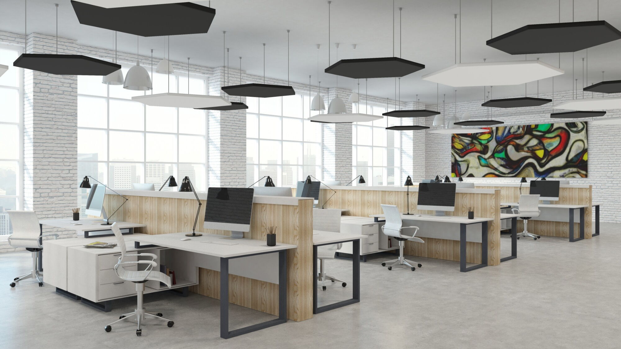 C-2000 Ceiling Clouds Office
