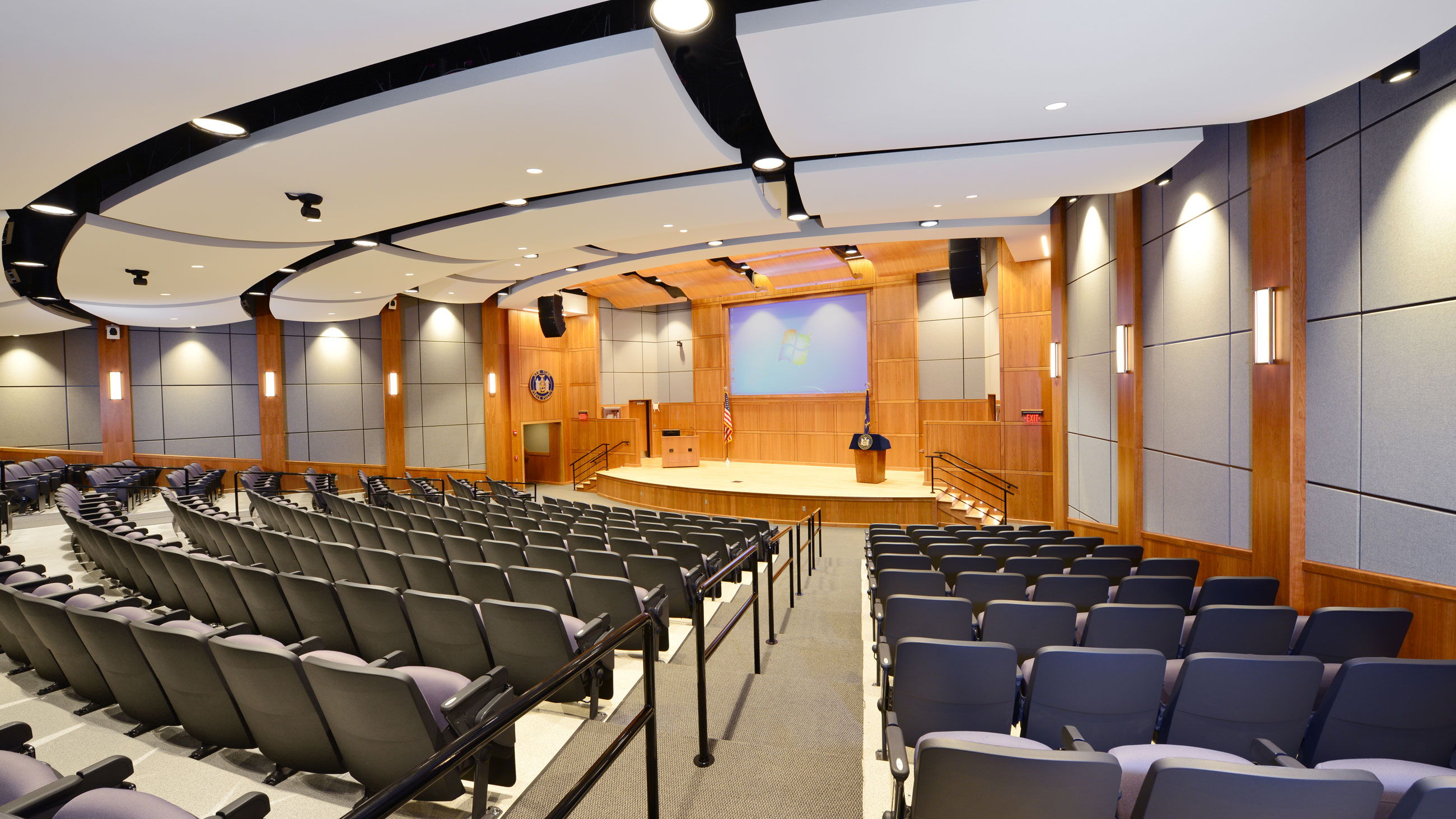 Panels in Auditorium