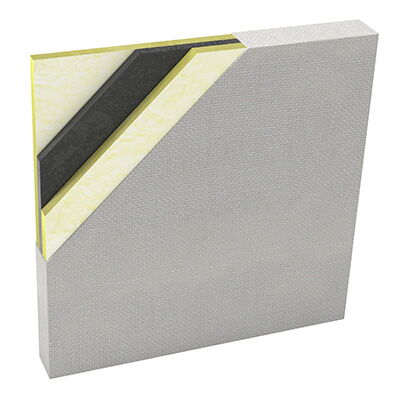 sound barrier acoustical wall panel
