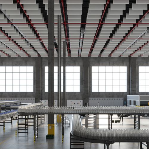 FDA Sanitary Ceiling Baffle