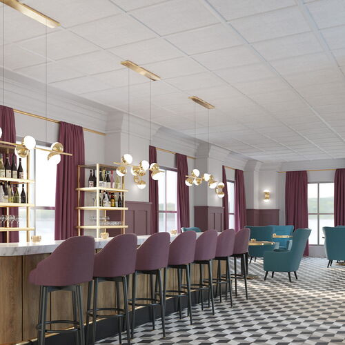 cafe ceiling tiles