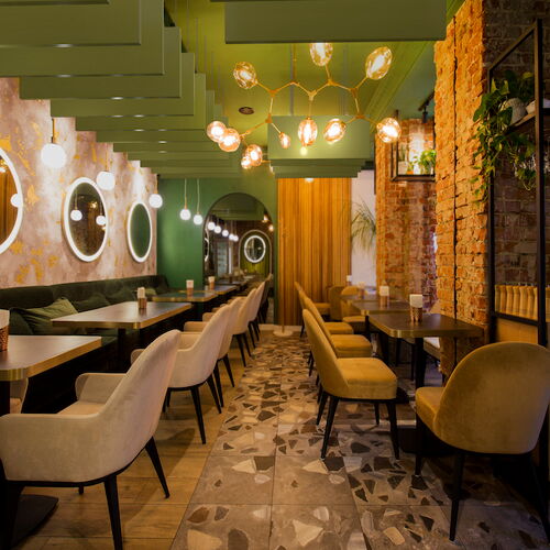 Chroma Paintable Baffle - Restaurant