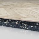 Probase acoustical Rubber underlayment used under vinyl wood floor