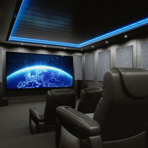 acoustical wall panel theater