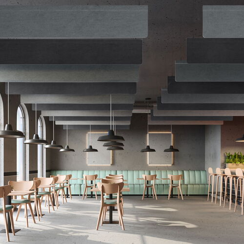 Vertex Slim Ceiling Baffle