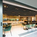 C400 Black Ceiling Tiles - Restaurant