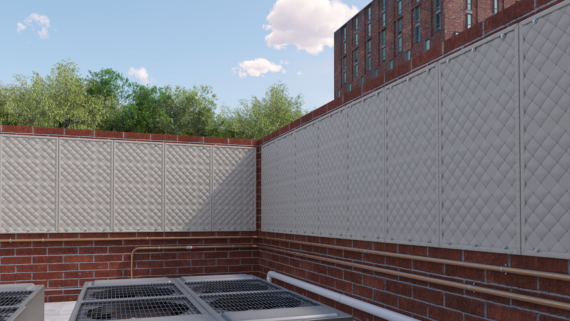 QFA Ext Brick wall