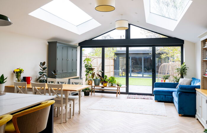 Home addition interior