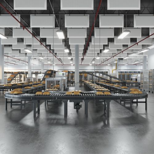 FDA Sanitary Ceiling Baffle