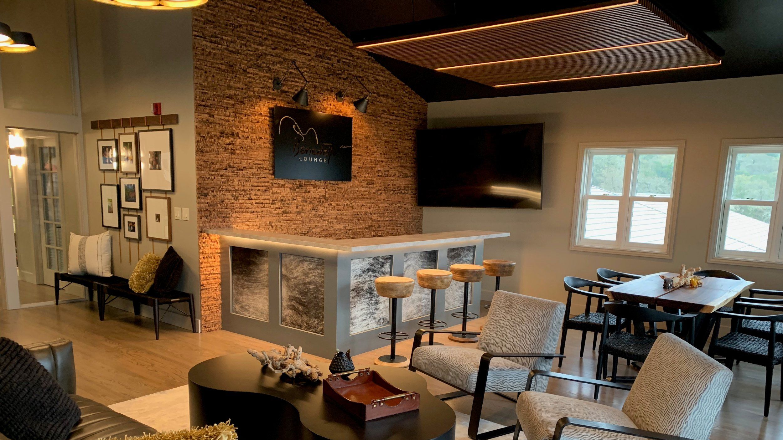 WoodGrill in a showroom or office