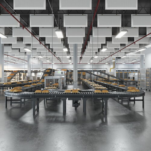 FDA Sanitary Ceiling Baffle