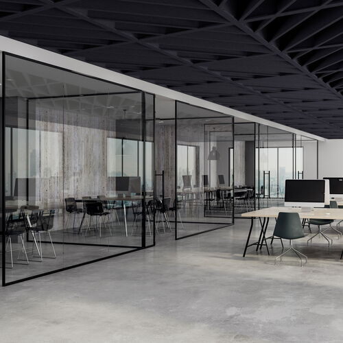 Acoustical Ceiling Baffle