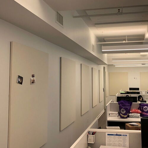 tackable acoustical wall panel