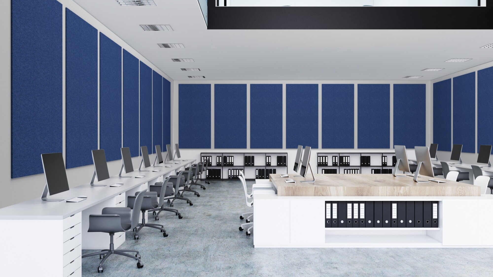 BioCore Panel Office - Blue