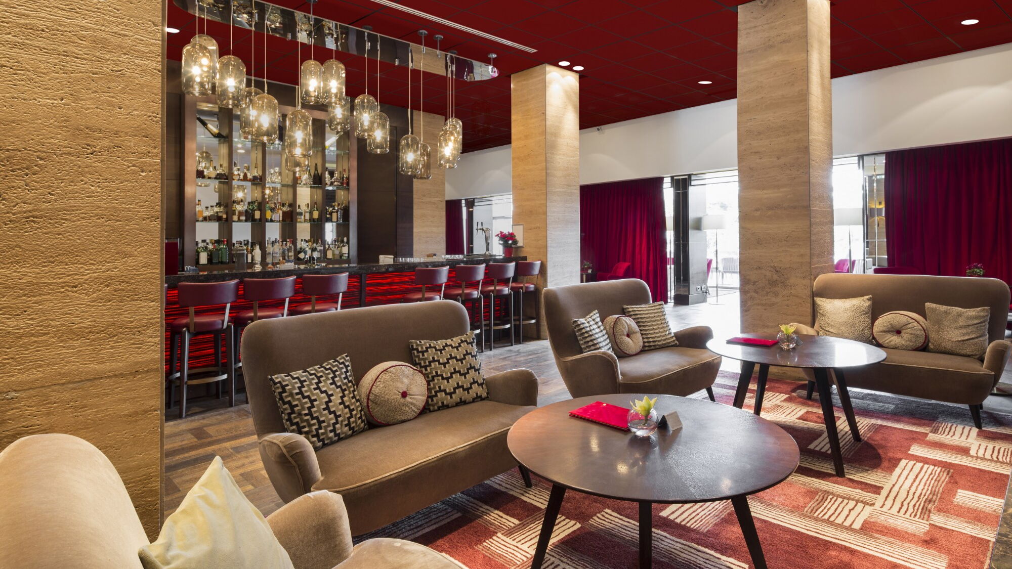 Chroma Ceiling Tiles - Restaurant