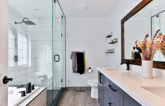 modern bathroom renovation