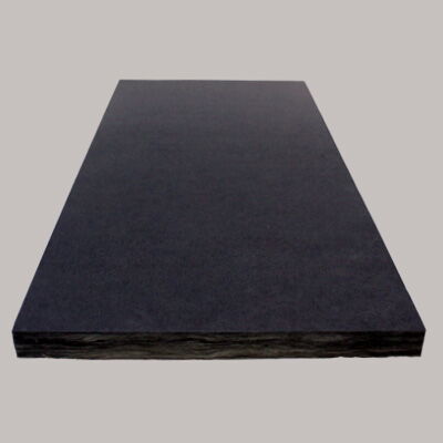 black fiberglass acoustical panel