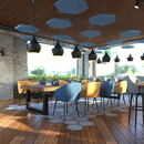 Hexagon Ceiling Clouds
