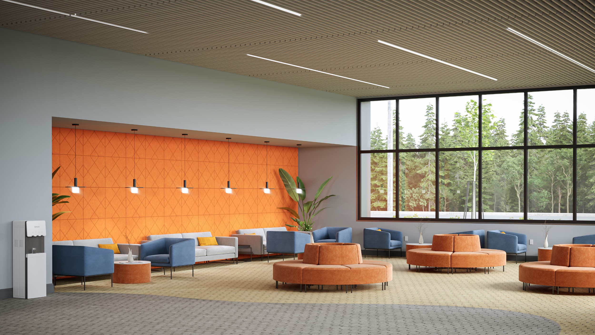 Waiting Area 2 Rendering